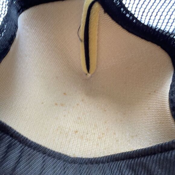 Vintage Nissun Cap “3 Biggest Lies” black trucker snap back hat - Picture 8 of 8